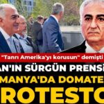 İran Prensi Pehlevi’ye Almanya’da Domatesli Protesto: “Tanrı Amerika’yı korusun” Sözleri Tartışma Yarattı