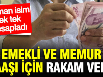 Emekli ve Memur Maaşlarında Yeni Hesaplamalar: Temmuz Zamları Belli Oluyor