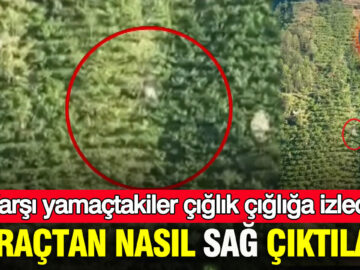 Yolculukları Kabusa Dönüştü: Çığlıklarla İzlenen Kaza