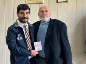 Nallıhan’da Şehit Babasından TDV’ye Anlamlı Kurban Bağışı